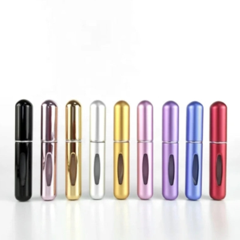 Refillable Aluminum Perfume Atomizer Set