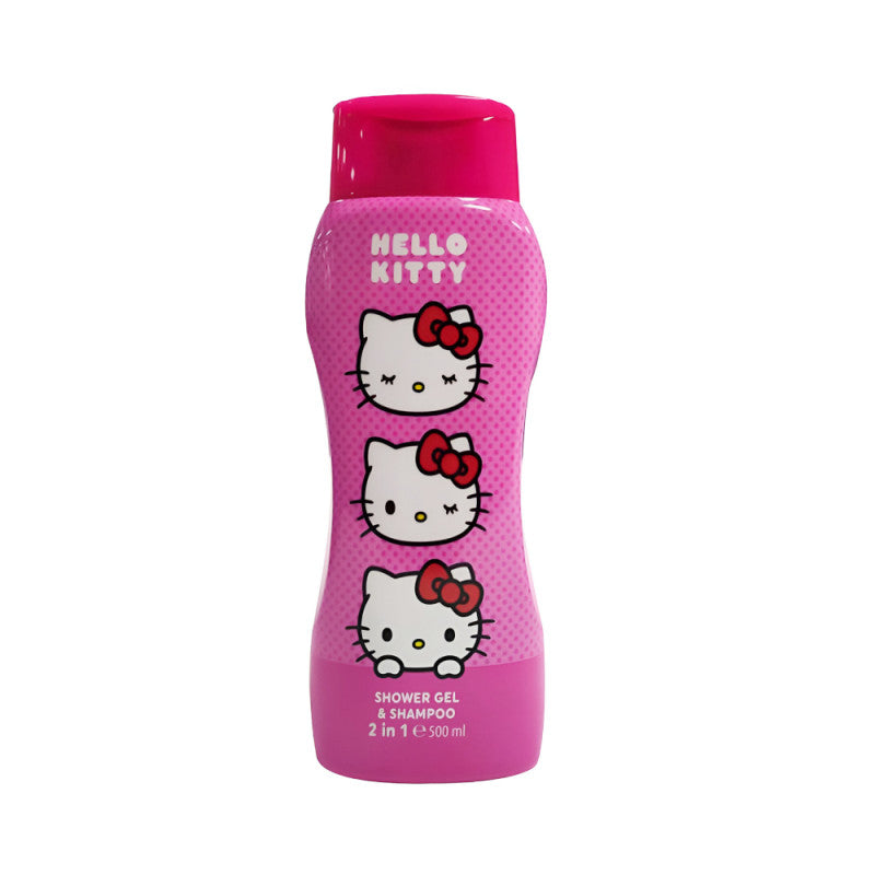 Hello Kitty 2-in-1 Kids Shampoo and Shower Gel 500ml