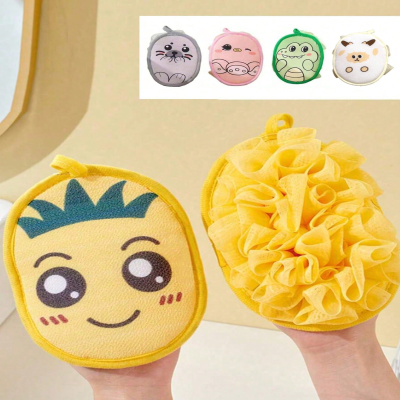 2-in-1 Cartoon Bath Sponge and Loofah