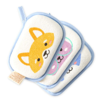 Cartoon Animal Bath Massager Sponge - main