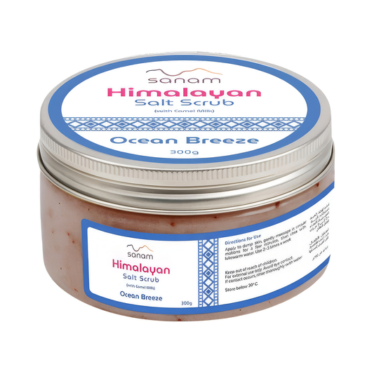 Sinam Himalayan Salt & Camel Milk Body Scrub 300g HD